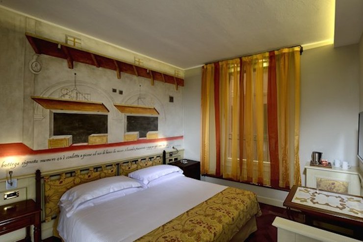CHAMBRE DOUBLE CLASSIQUE Art Hotel Commercianti Bologne, Italie CHAMBRE DOUBLE CLASSIQUE Art Hotel Commercianti Bologne, Italie