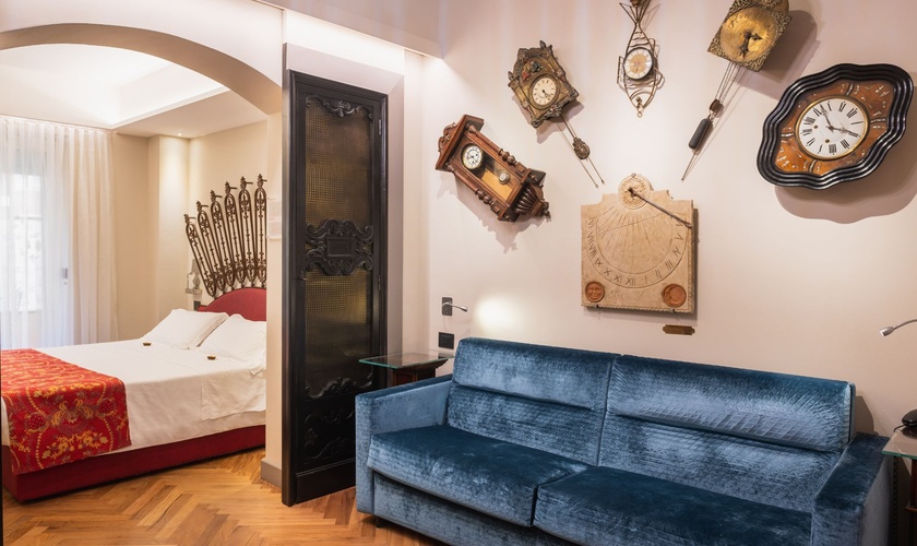 Junior Suite Deluxe Art Hôtel Commercianti Bologne Junior Suite Deluxe Art Hôtel Commercianti Bologne