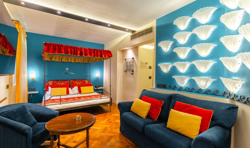 Junior Suite Art Hôtel Commercianti Bologne Junior Suite Art Hôtel Commercianti Bologne