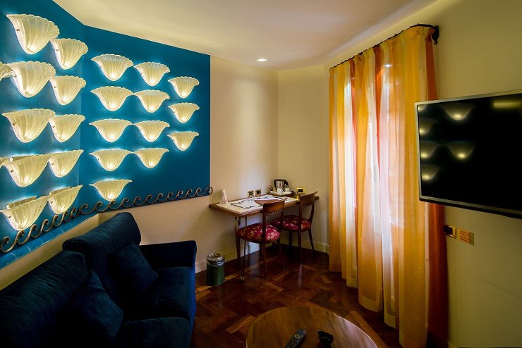 JUNIOR SUITE Art Hotel Commercianti Bologne, Italie JUNIOR SUITE Art Hotel Commercianti Bologne, Italie