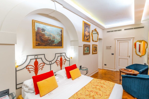 Chambre Double Classique  Art Hôtel Commercianti à Bologne