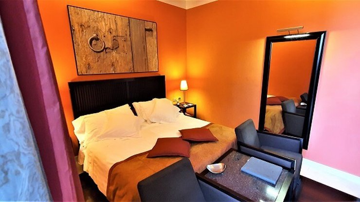 CHAMBRE DELUXE BALCONY Art Hotel Novecento Bologne, Italie CHAMBRE DELUXE BALCONY Art Hotel Novecento Bologne, Italie