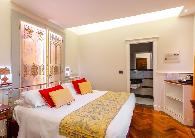 Chambre Double Deluxe  Art Hôtel Commercianti Bologne