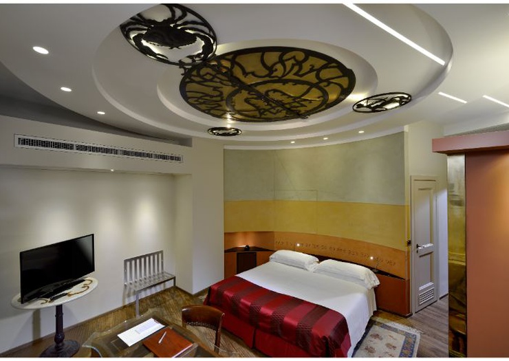 Junior suite deluxe  Art Hotel Commercianti Bologne