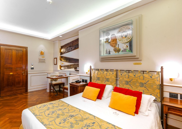 Chambre Double Deluxe  Art Hôtel Commercianti Bologne