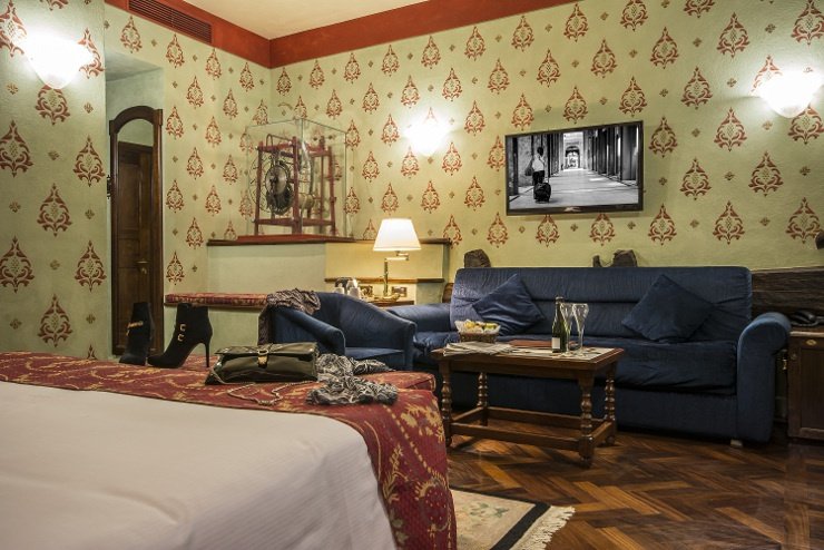 JUNIOR SUITE DELUXE Art Hotel Commercianti Bologne, Italie JUNIOR SUITE DELUXE Art Hotel Commercianti Bologne, Italie