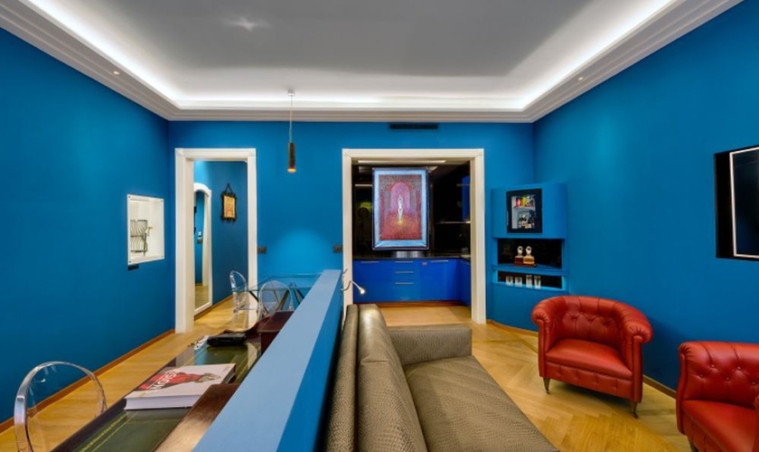 Luxury apartments battibecco  Art Hotel Commercianti Bologne