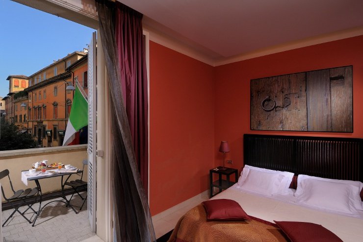 CHAMBRE DOUBLE DELUXE Art Hotel Novecento Bologne, Italie CHAMBRE DOUBLE DELUXE Art Hotel Novecento Bologne, Italie