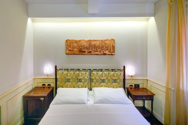 Chambre double classique art hotel commercianti bologne Chambre double classique art hotel commercianti bologne