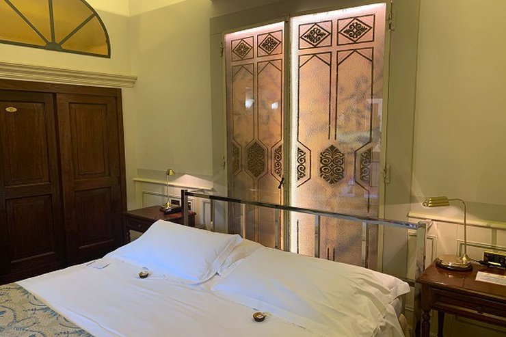 CHAMBRE DOUBLE DELUXE Art Hotel Commercianti Bologne, Italie CHAMBRE DOUBLE DELUXE Art Hotel Commercianti Bologne, Italie