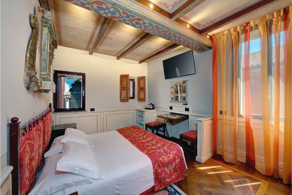 Chambre Double Deluxe  Art Hotel Commercianti à Bologne