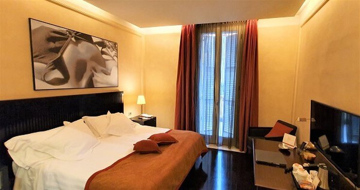 CHAMBRE DELUXE BALCONY Art Hotel Novecento Bologne, Italie CHAMBRE DELUXE BALCONY Art Hotel Novecento Bologne, Italie