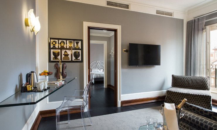 SUITE DELUXE Art Hotel Orologio Bologne, Italie SUITE DELUXE Art Hotel Orologio Bologne, Italie