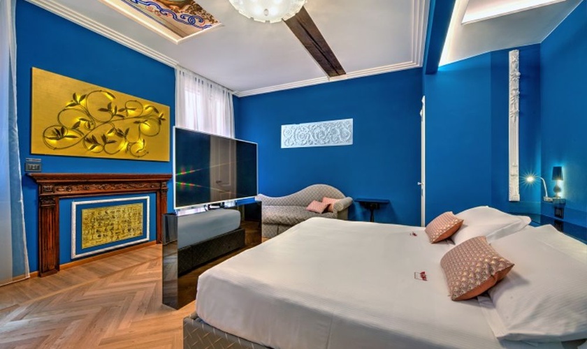 Luxury apartments battibecco  Art Hotel Commercianti Bologne