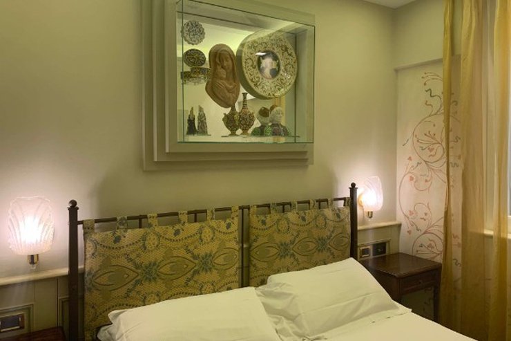 Chambre double classique art hotel commercianti bologne Chambre double classique art hotel commercianti bologne