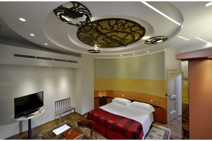 Junior suite deluxe Art Hotel Commercianti Bologne Junior suite deluxe Art Hotel Commercianti Bologne