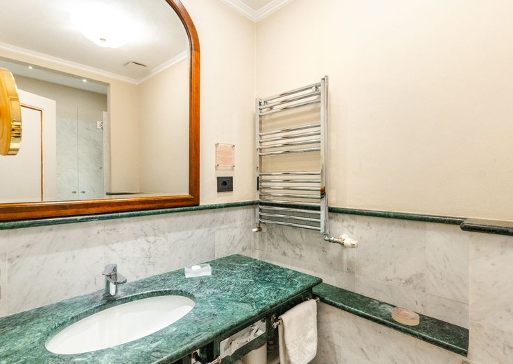 Chambre Double Classique  Art Hôtel Commercianti Bologne
