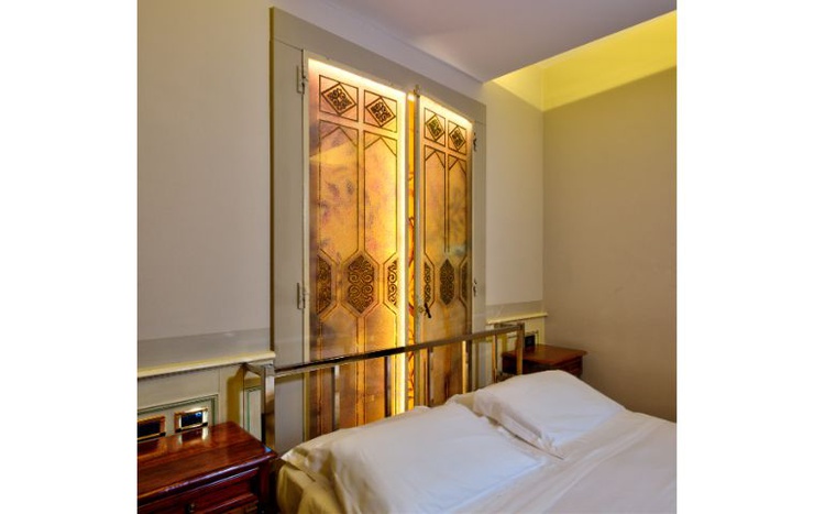 Chambre double deluxe art hotel commercianti bologne Chambre double deluxe art hotel commercianti bologne