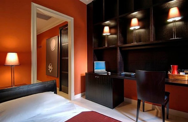 Chambre individuelle confort Art Hotel Novecento Bologne, Italie Chambre individuelle confort Art Hotel Novecento Bologne, Italie