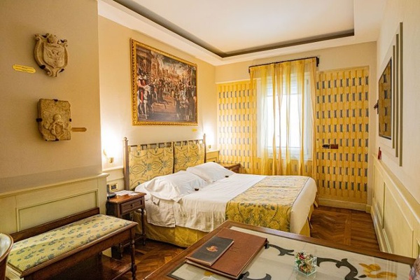 Chambre Double Classique  Art Hotel Commercianti à Bologne