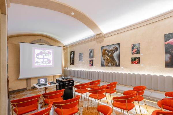 Salle de réunions Art Hôtel Commercianti Bologne Salle de réunions Art Hôtel Commercianti Bologne