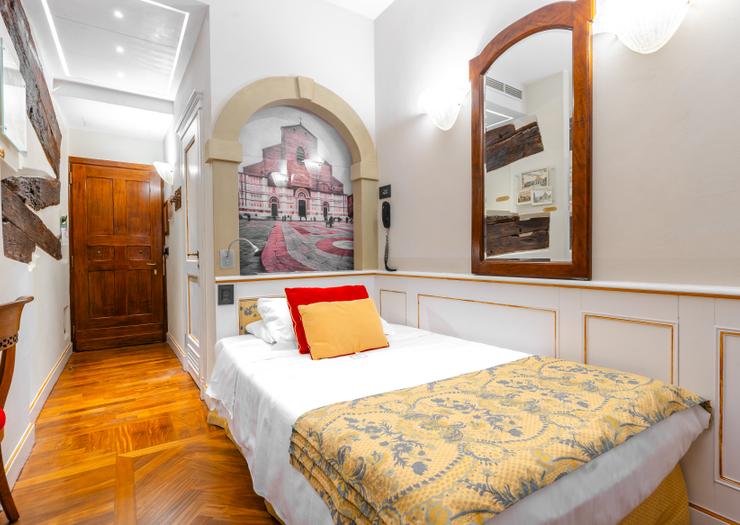 Chambre Individuelle Art Hôtel Commercianti Bologne Chambre Individuelle Art Hôtel Commercianti Bologne