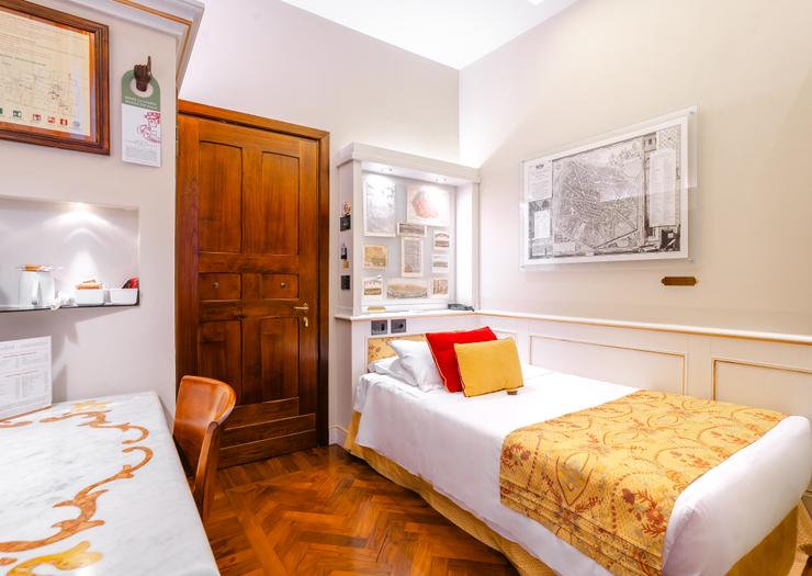 Chambre Individuelle Art Hôtel Commercianti Bologne Chambre Individuelle Art Hôtel Commercianti Bologne