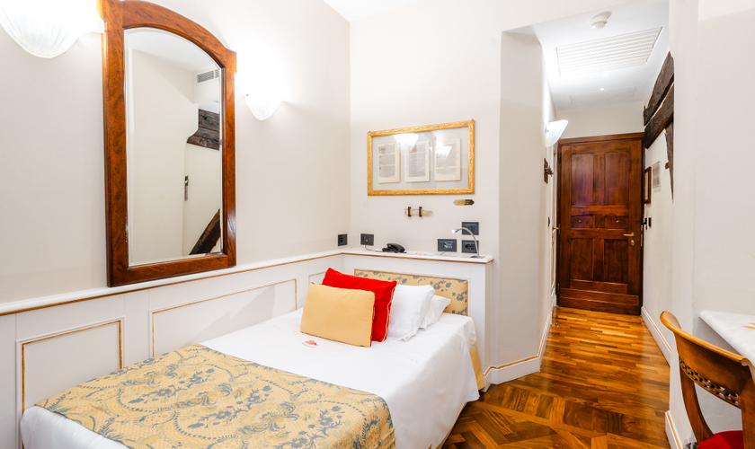 Chambre Individuelle Art Hôtel Commercianti Bologne Chambre Individuelle Art Hôtel Commercianti Bologne