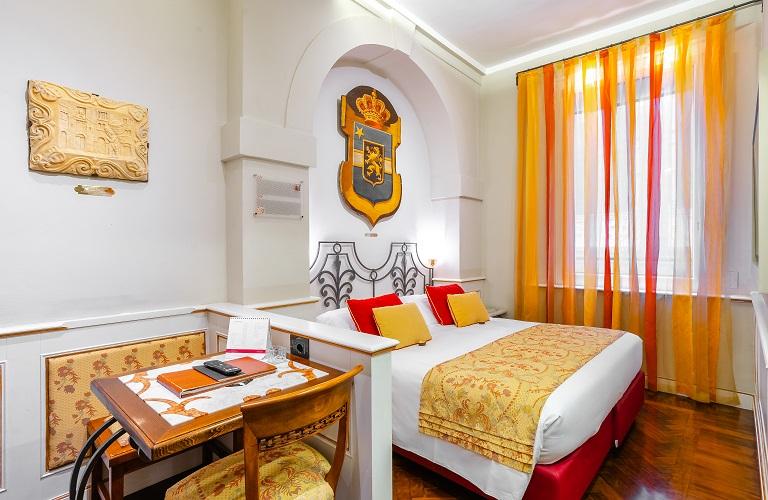 Chambre Double Classique Art Hôtel Commercianti Bologne Chambre Double Classique Art Hôtel Commercianti Bologne