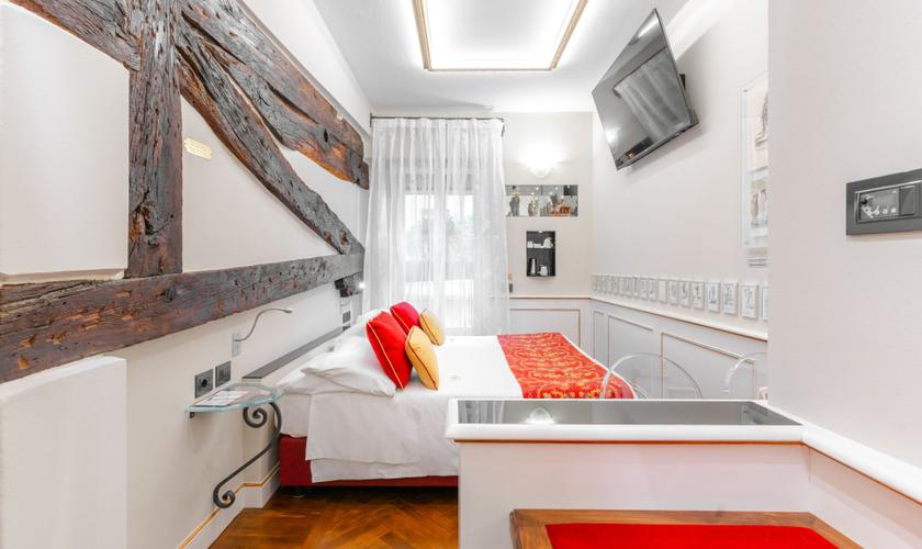 Chambre Double Classique Art Hôtel Commercianti Bologne Chambre Double Classique Art Hôtel Commercianti Bologne
