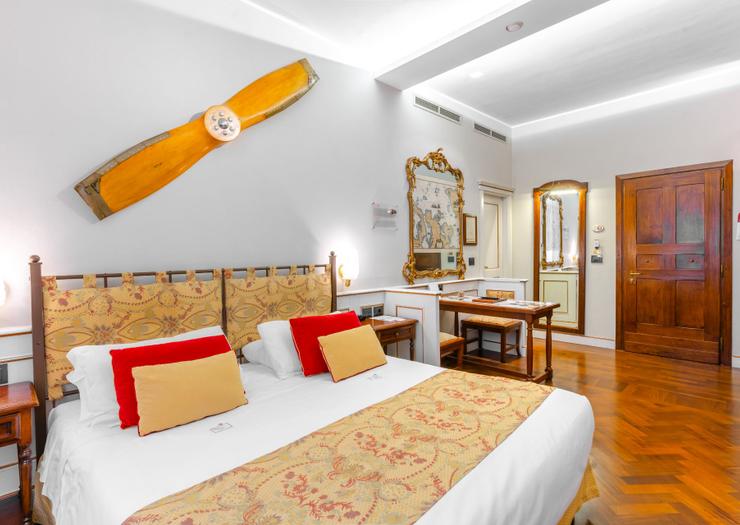 Chambre Double Deluxe Art Hôtel Commercianti Bologne Chambre Double Deluxe Art Hôtel Commercianti Bologne